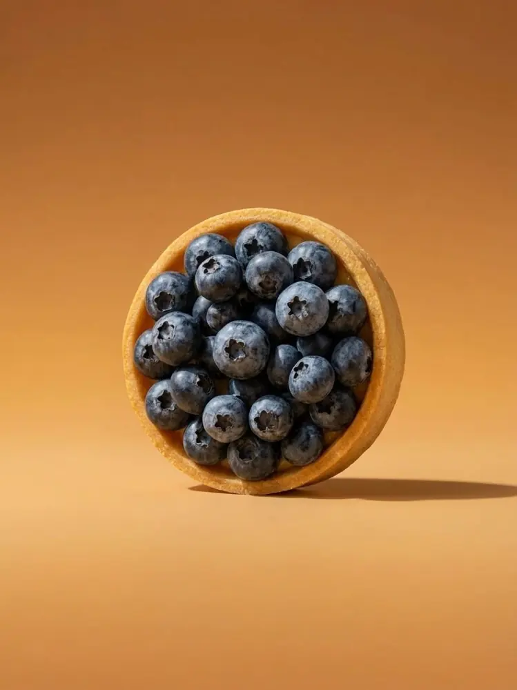 Blueberry tartlet